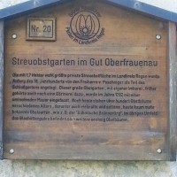 Oberfrauenau Trinkwassertalsperre Streuobstwiese